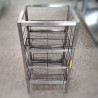 Used Stainless Steel Commercial Glasswashers Racks Holder