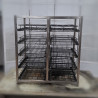 Used Stainless Steel Commercial Underbench Glasswashers Racks Holder - ST24UK128