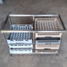 Used Stainless Steel Commercial Underbench Dishwashers Racks Holder - ST26UK014
