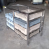 Used Stainless Steel Commercial Underbench Dishwashers Racks Holder - ST26UK014
