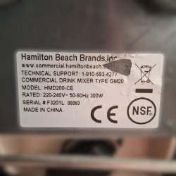 Used Hamilton Beach HMD0200 Single Milkshake Mixer - ST22KEA2489
