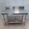 Used Free Standing S/S Bench 1000x800x600 - ST25UK398