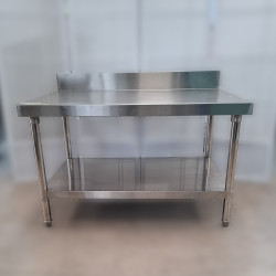 Used Free Standing S/S Bench 1000x800x600 - ST25UK398