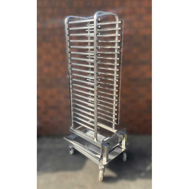 Rational 60.21.054 Mobile Oven Rack 20-1/1 GN Tray Combi Oven Trolley ST25UK181