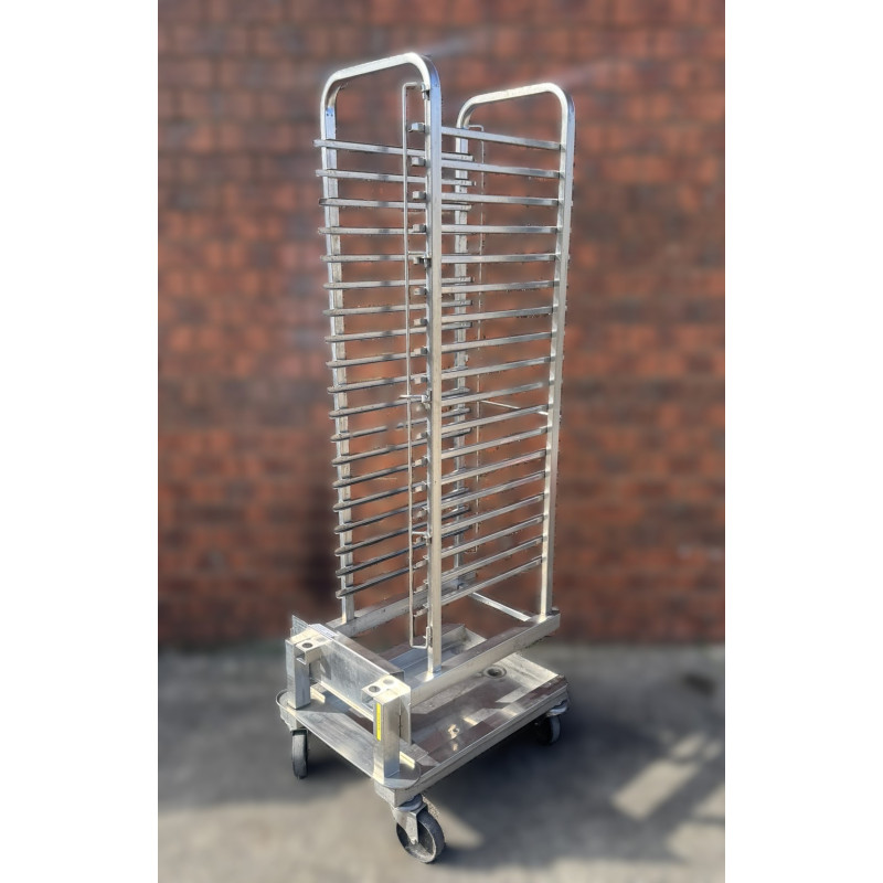 Rational 60.21.054 Mobile Oven Rack 20-1/1 GN Tray Combi Oven Trolley ...