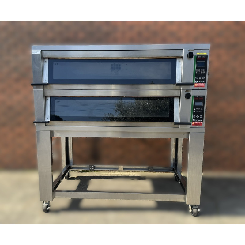 Used ABP Europa Edison E43 24PA Bakery Deck Oven - Double Deck ST26UK023
