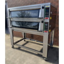 Used ABP Europa Edison E43 24PA Bakery Deck Oven - Double Deck ST26UK023
