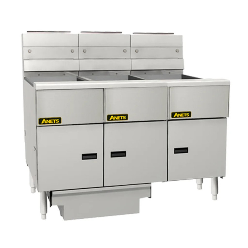 Anets FDAGG314R 3 Fryer Filter Drawer System 
Millivolt Control