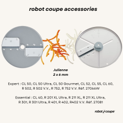 Robot Coupe Julienne - 2 x...