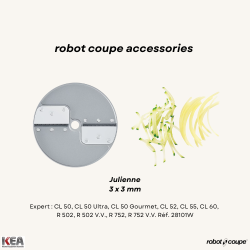 Julienne - 3 x 3 mm -...