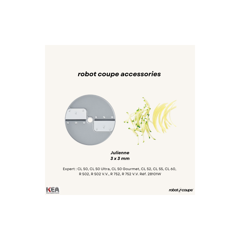 Julienne - 3 x 3 mm - Expert Series
