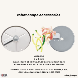 Julienne - 6 x 6 mm -...