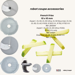 French Fries - 10 x 10 mm -...