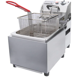 Woodson Deep Fryer Auto lift Single Basket - W.FAS80