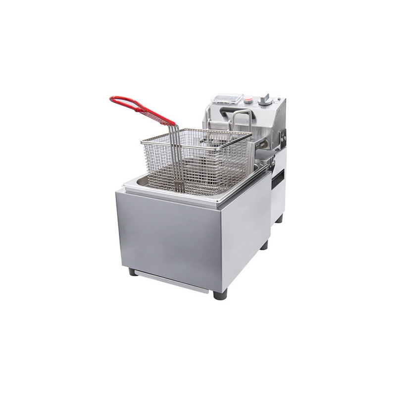 Woodson Deep Fryer Auto lift Single Basket - W.FAS80