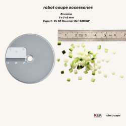 Brunoise - 3 x 3 x 3 mm -...