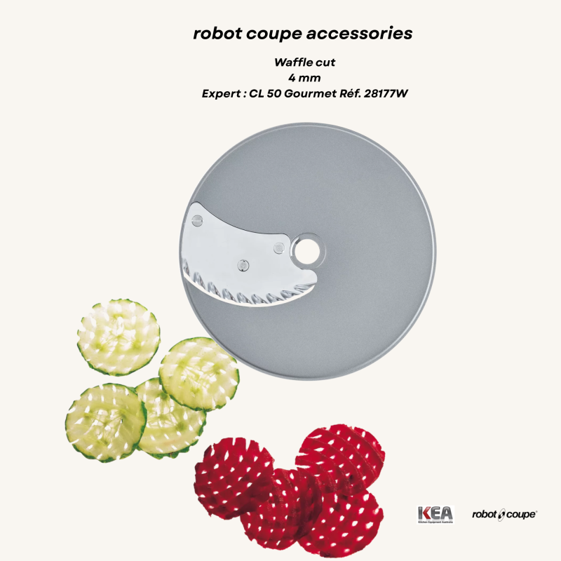 Waffle Cut - 4 mm - Expert Series