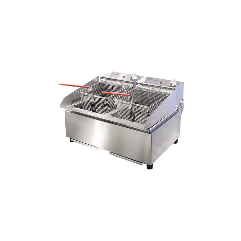 Woodson Double Basket Deep Fryer 8LT – W.FRT80