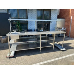 Stainless Steel Bench With...