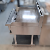 Used Luus CS-9P Gas 900mm Griddle With Stand - ST25UK411
