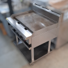 Used Luus CS-9P Gas 900mm Griddle With Stand - ST25UK411