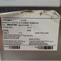 Used Rhima HT11 Pass-Through Dishwasher - ST22KEA623