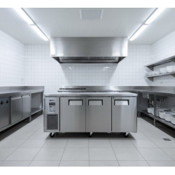 Used Skipio SUR18-3 Underbench 3 Door Fridge - ST26UK029