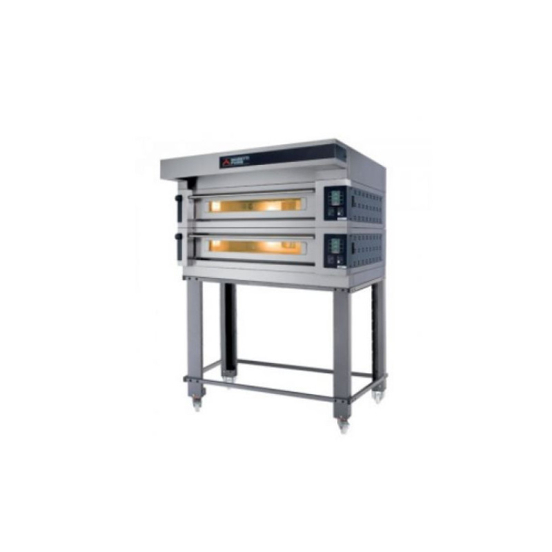 MORETTI FORNI ELECTRIC OVEN SERIES DOUBLE DECK OVEN ON STAND - COMPS100E/2/S