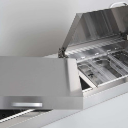 Bromic PP2370 Pizza Prep Fridge - 3  Doors - 2370mm - 12 Pans