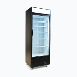 Bromic GM0690LB Upright Display Fridge - 659L - 1 Door - Flat Glass - Lightbox