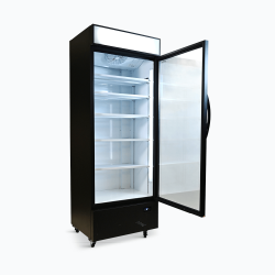 Bromic GM0690LB Upright Display Fridge - 659L - 1 Door - Flat Glass - Lightbox