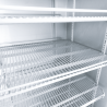 Bromic GM1100LS-NR Upright Display Fridge - 1082L - 2 Door - Flat Glass - Lightbox - Silver