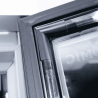 Bromic GM1100LS-NR Upright Display Fridge - 1082L - 2 Door - Flat Glass - Lightbox - Silver