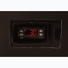 Bromic GM1100B-NR Upright Display Fridge - 1126L - 2 Door - Flat Glass - Black