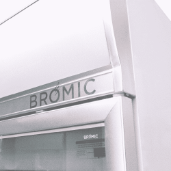 Bromic GD0500LF Upright Display Fridge - 444L - 1 Door - Flat Glass - Lightbox