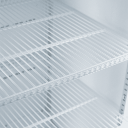 Bromic GM1000LWCAS Upright Display Fridge - 960L - 2 Doors - Flat Glass - Cassette - White