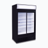 Bromic GM0980LS-NR Upright Display Fridge  - 945L - 2 Doors - Sliding - Flat Glass - Lightbox