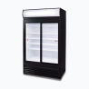 Bromic GM0980LS-NR Upright Display Fridge  - 945L - 2 Doors - Sliding - Flat Glass - Lightbox