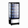 Bromic CT0100G4BC-NR Countertop Fridge - 98L - 1 Door - Curved Glass