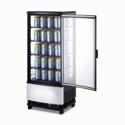 Bromic CT0100G4BC-NR Countertop Fridge - 98L - 1 Door - Curved Glass