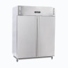 Bromic UF1300SDF-NR Upright Freezer - 1300L - 2 Doors - Stainless Steel