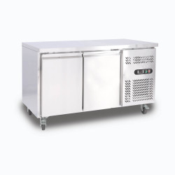 Bromic UBC1360SD-NR Under Bench Fridge - 282L - 2 Doors - Stainless Steel