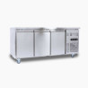Bromic UBC1795SD-NR Under Bench Fridge - 417L - 3 Doors - Stainless Steel