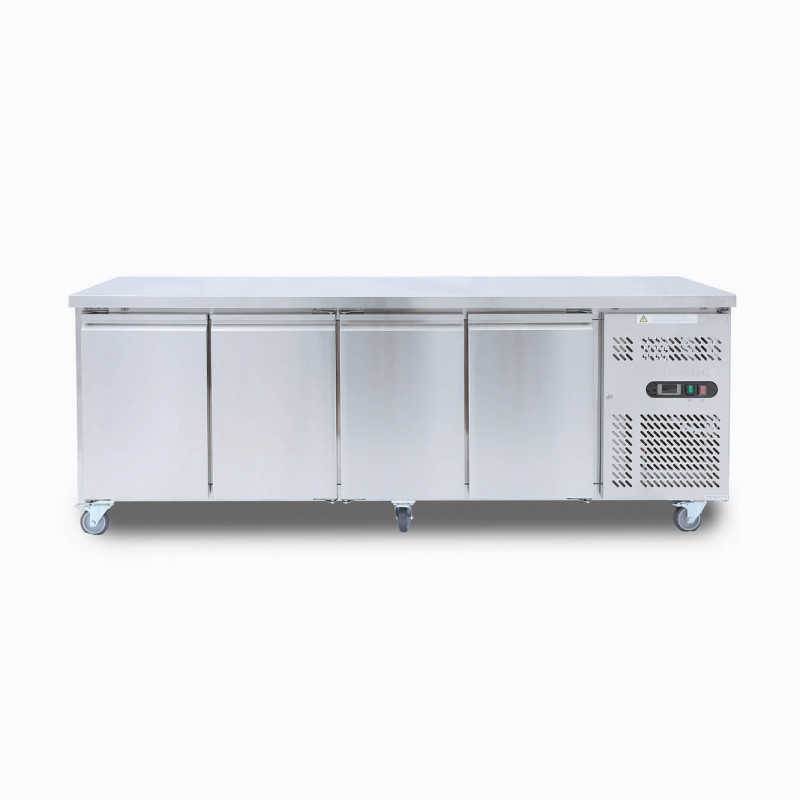 Bromic UBC2230SD-NR Under Bench Fridge - 553L - 4 Doors - Stainless Steel