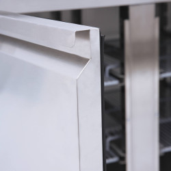 Bromic UBC2230SD-NR Under Bench Fridge - 553L -  4 Doors - Stainless Steel
