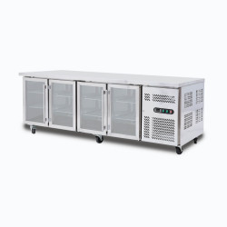 Bromic UBC2230GD-NR Under Bench Display Fridge - 553L - 4 Doors - Glass