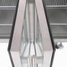 Bromic UBC2230GD-NR Under Bench Display Fridge - 553L - 4 Doors - Glass