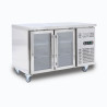 Bromic UBC1360GD-NR Under Bench Display Fridge - 282L - 2 Doors - Glass