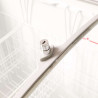 Bromic CF0200ATCG-NR Display Chest Freezer - 176L - Curved Glass Top