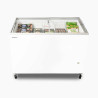 Bromic CF0400ATCG-NR Display Chest Freezer - 352L - Curved Glass Top